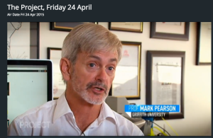 Mark Pearson (@journlaw) interviewed on The Project about defamation 24.4.15 [At 33 mins 15 secs]
